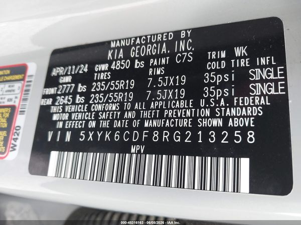 2024 KIA SPORTAGE X-LINE