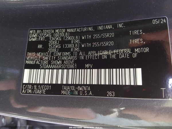2024 LEXUS TX 350