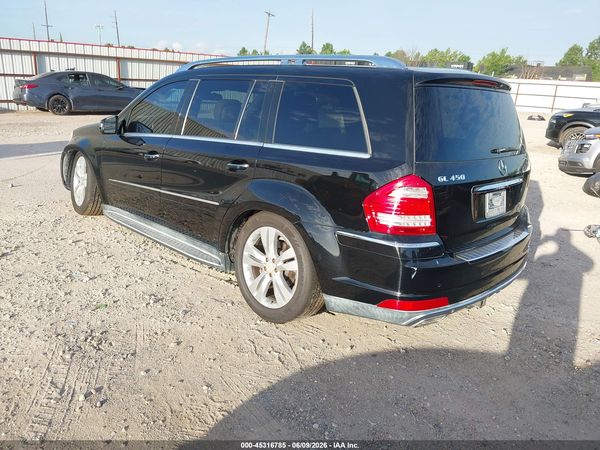2012 MERCEDES-BENZ GL 450 4MATIC