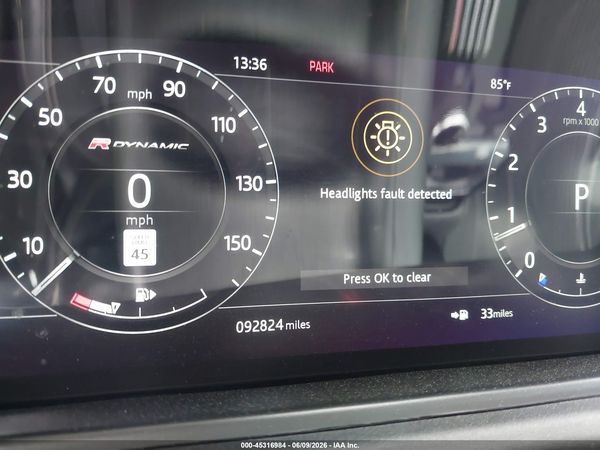 2019 LAND ROVER RANGE ROVER VELAR P250 R-DYNAMIC SE