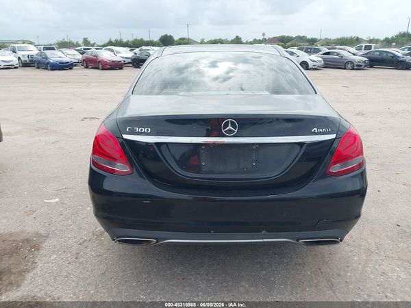 2015 MERCEDES-BENZ C 300 4MATIC