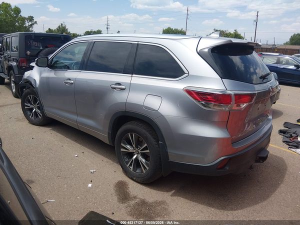 2016 TOYOTA HIGHLANDER XLE V6