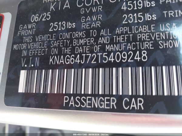 2026 KIA K5 GT-LINE AWD
