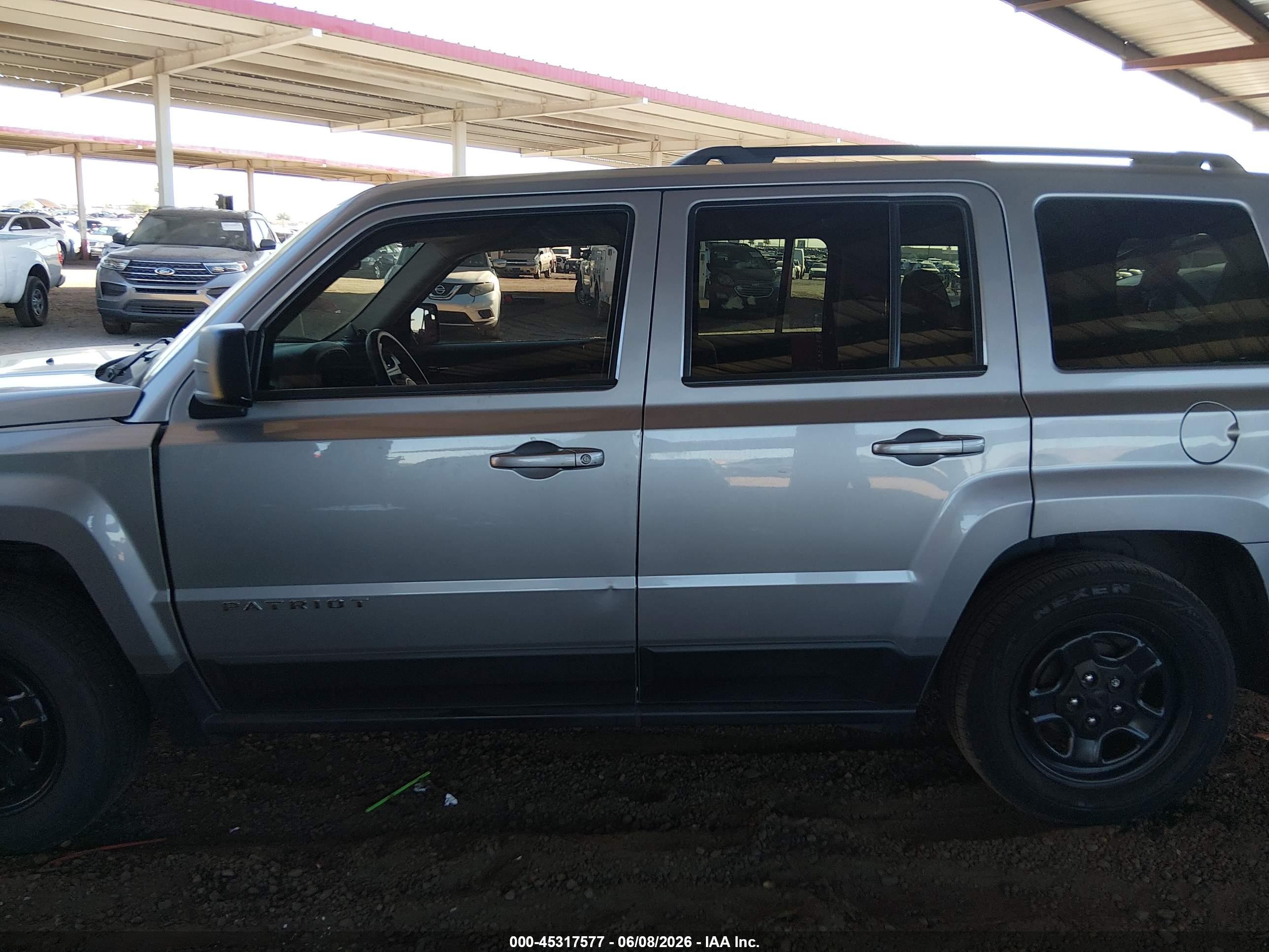 2017 JEEP PATRIOT SPORT FWD