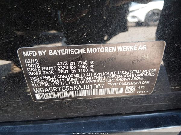 2019 BMW 330I XDRIVE