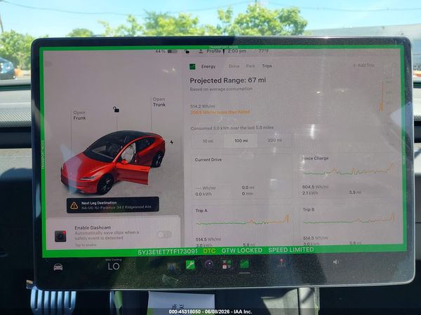 2026 TESLA MODEL 3