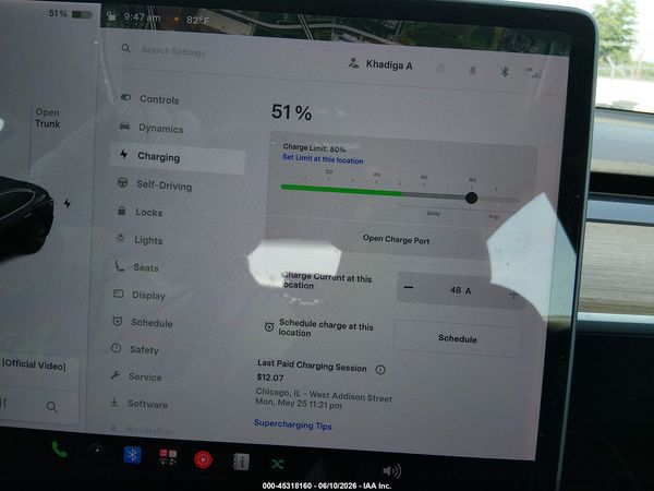2018 TESLA MODEL 3 LONG RANGE/MID RANGE