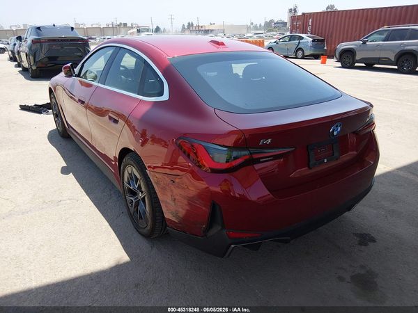 2025 BMW I4 GRAN COUPE EDRIVE40