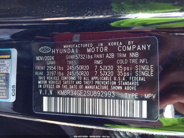 2025 HYUNDAI PALISADE XRT