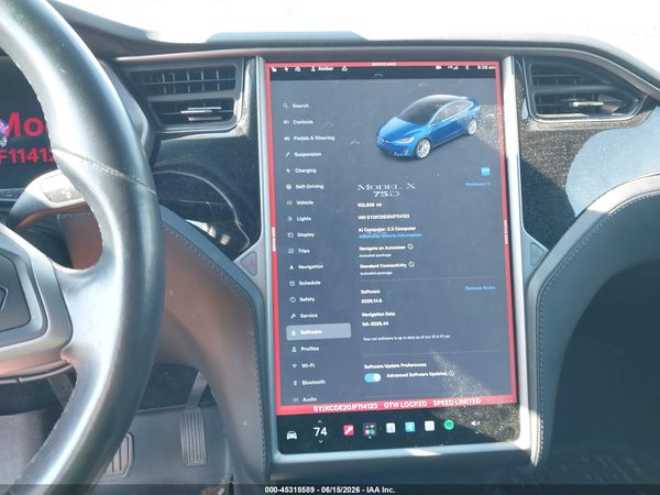 2018 TESLA MODEL X 100D/75D/P100D