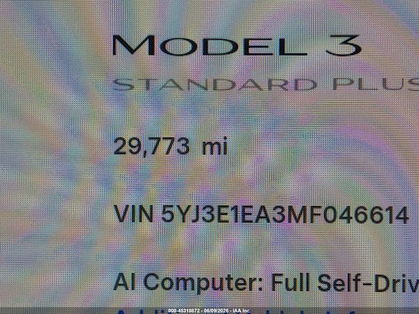 2021 TESLA MODEL 3