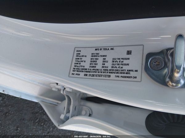 2026 TESLA MODEL 3