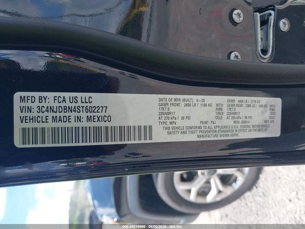 2025 JEEP COMPASS LATITUDE 4X4