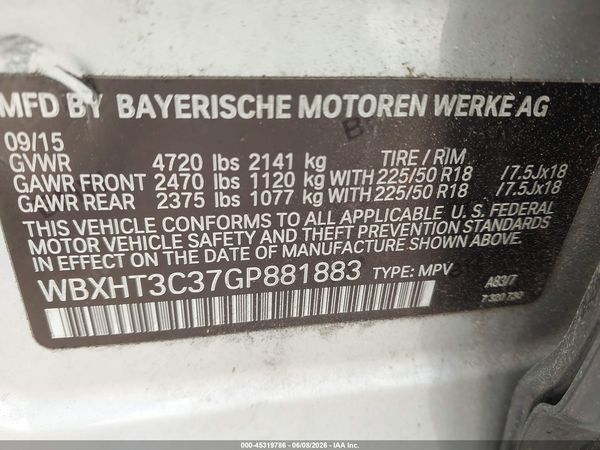 2016 BMW X1 XDRIVE28I