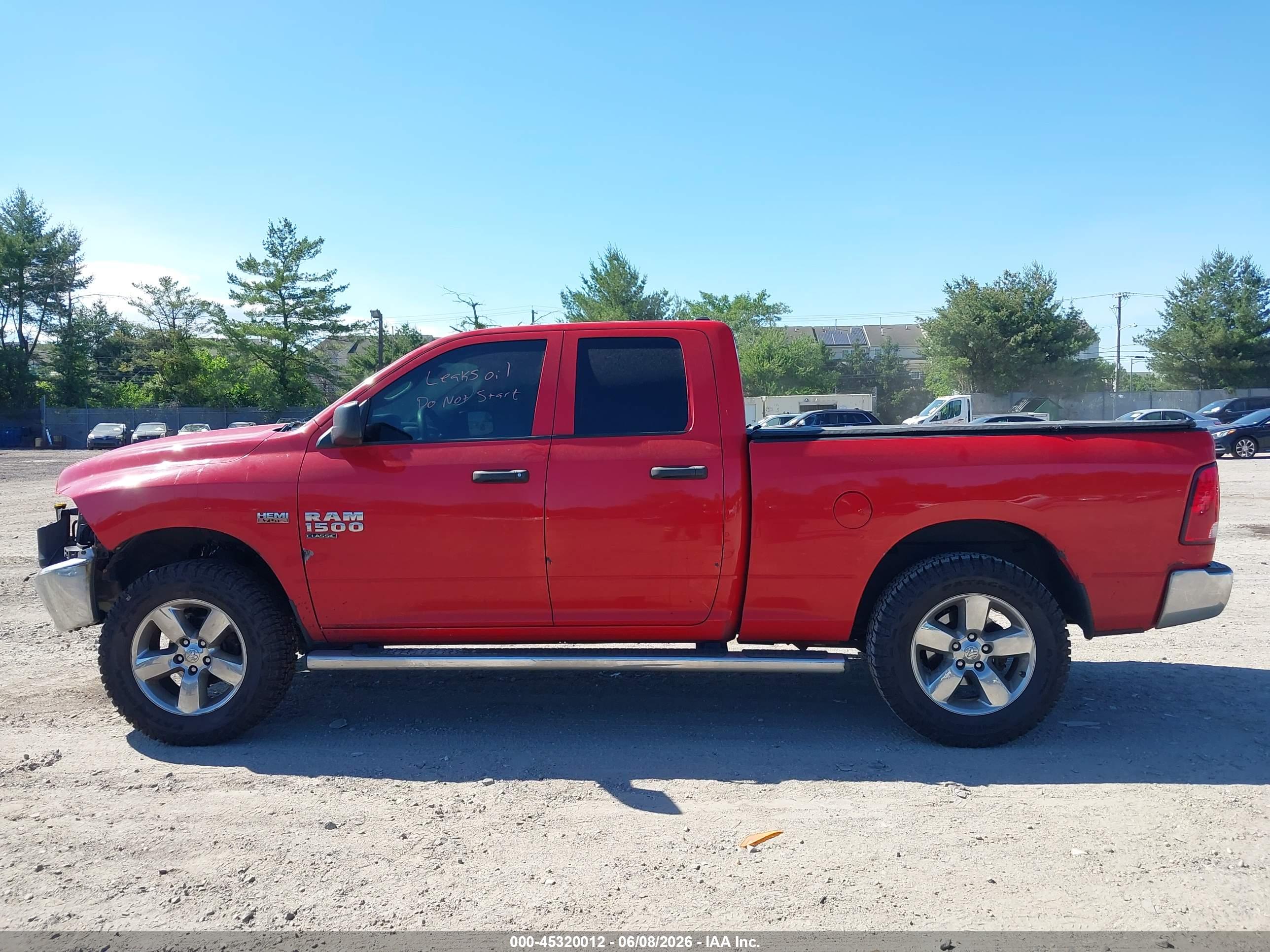 2019 RAM 1500 CLASSIC TRADESMAN  4X4 6'4 BOX
