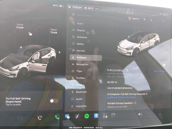2021 TESLA MODEL 3 LONG RANGE