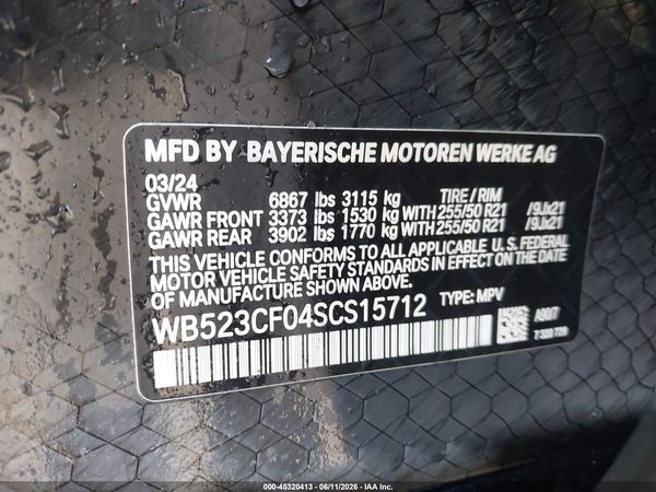 2025 BMW IX XDRIVE50