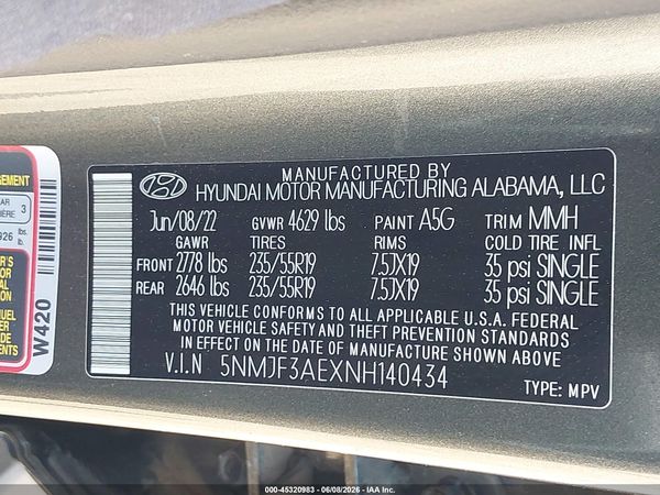 2022 HYUNDAI TUCSON SEL
