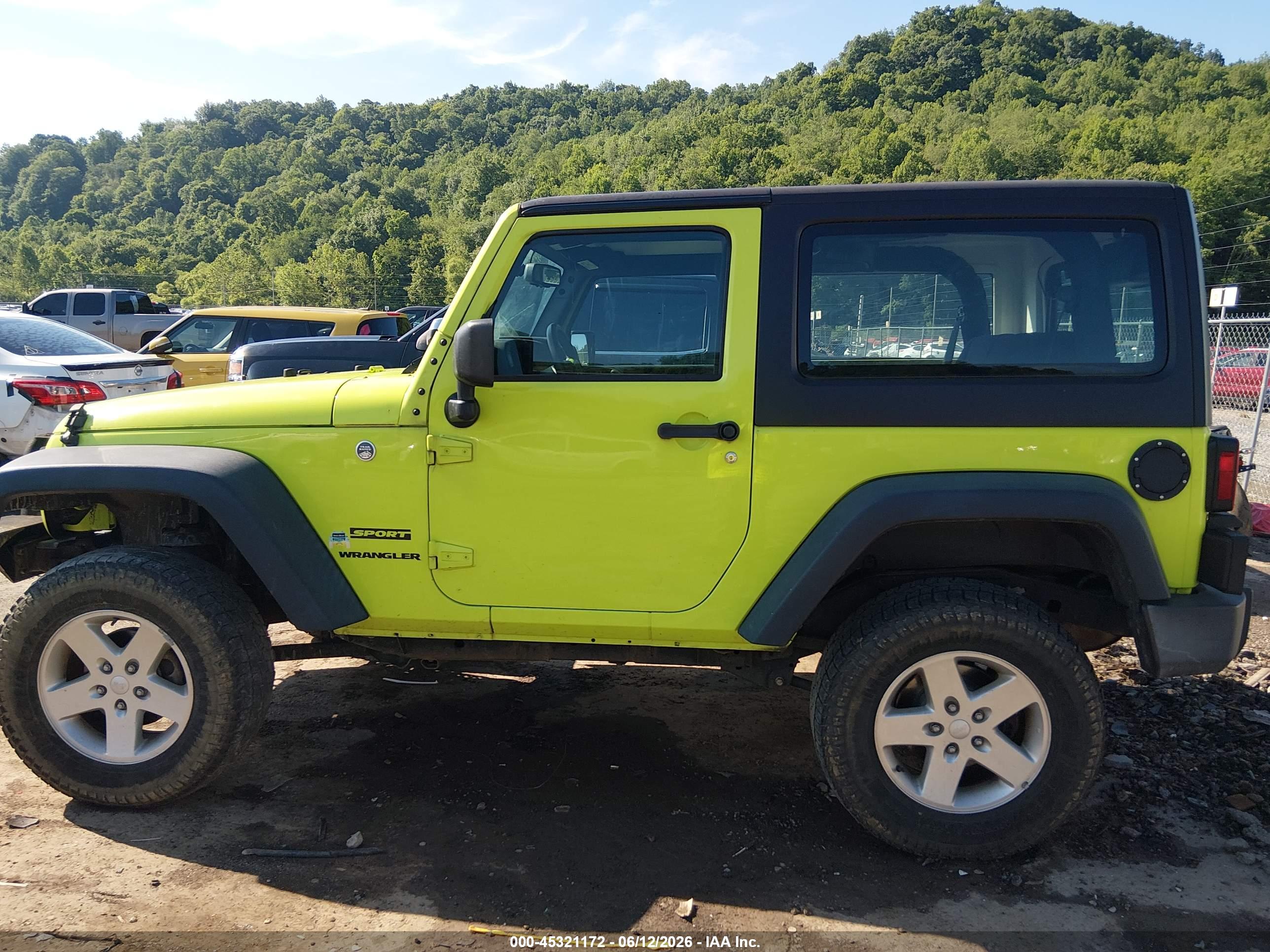 2016 JEEP WRANGLER SPORT