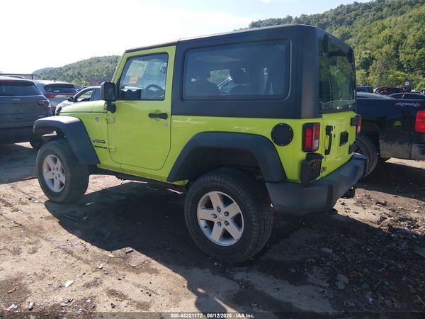 2016 JEEP WRANGLER SPORT