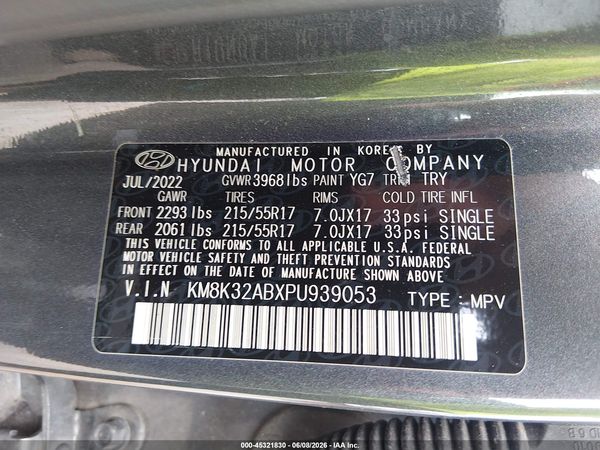 2023 HYUNDAI KONA SEL