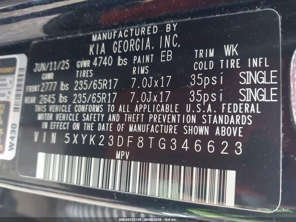 2026 KIA SPORTAGE LX