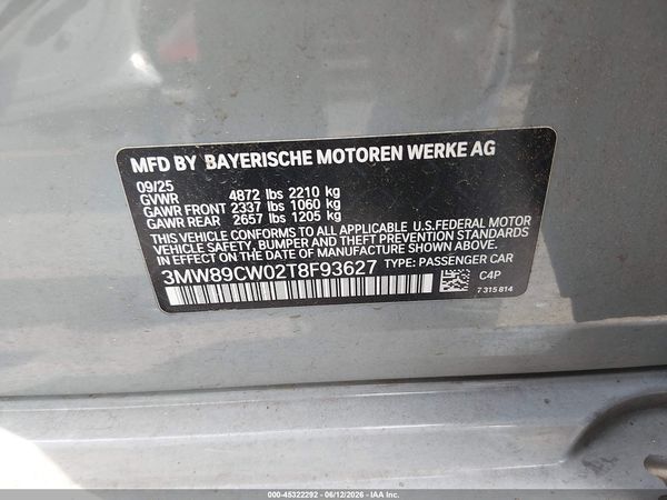 2026 BMW 330I XDRIVE NA