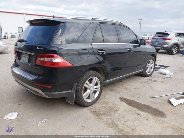 2012 MERCEDES-BENZ ML 350 4MATIC
