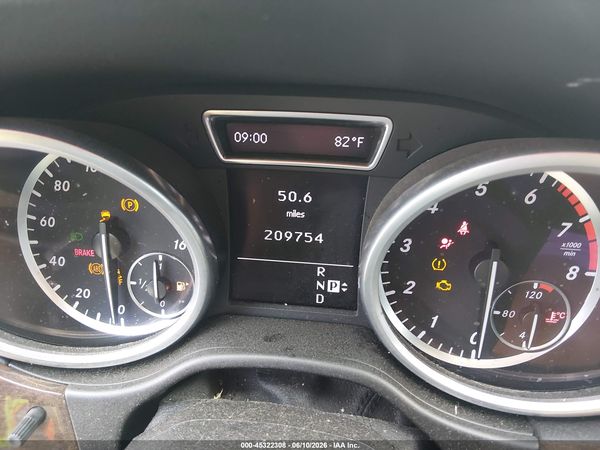 2012 MERCEDES-BENZ ML 350 4MATIC