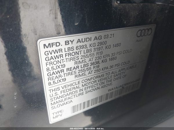 2021 AUDI Q7