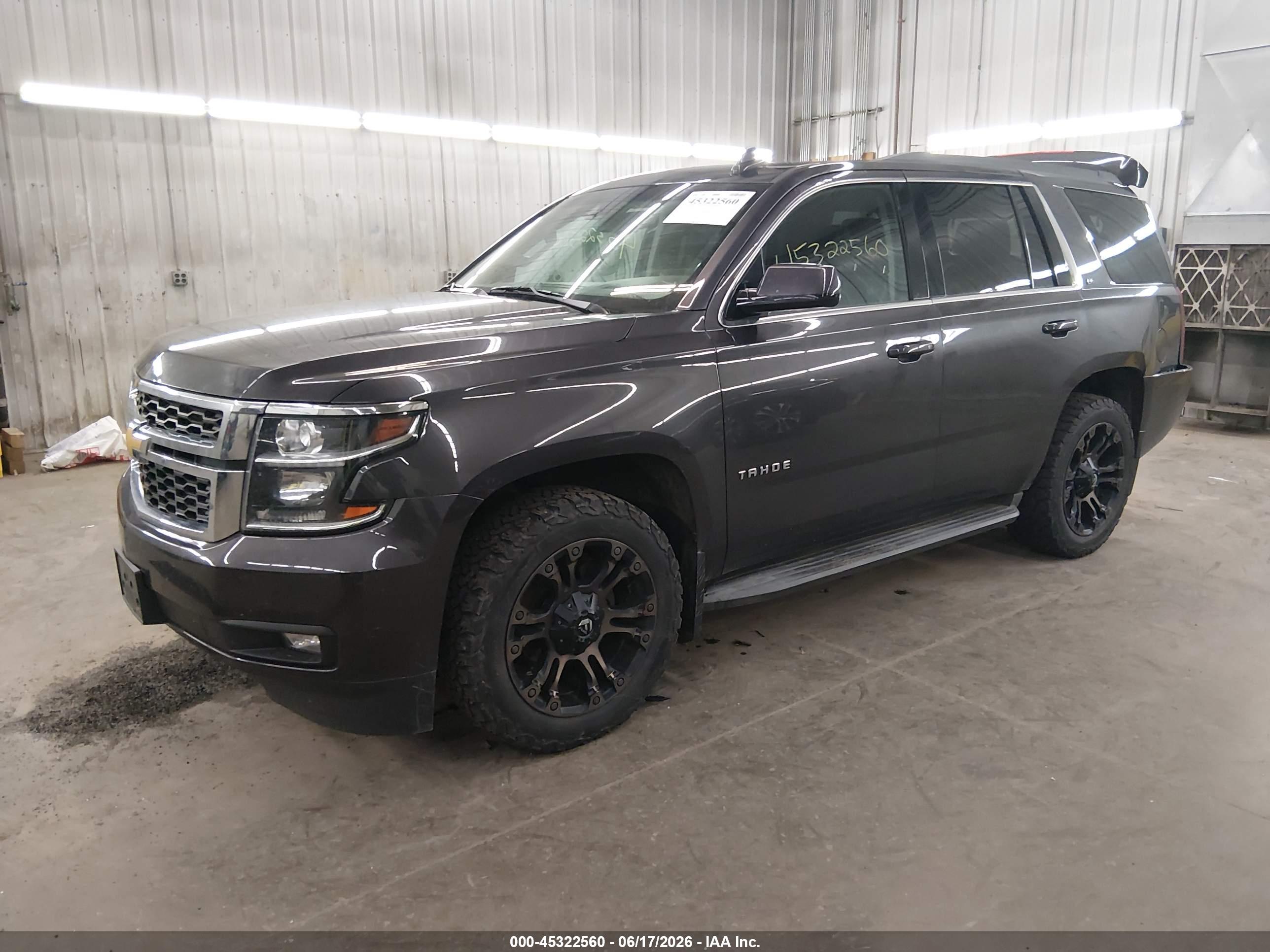 2015 CHEVROLET TAHOE LT — I2