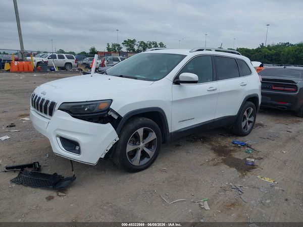 2019 JEEP CHEROKEE LIMITED 4X4