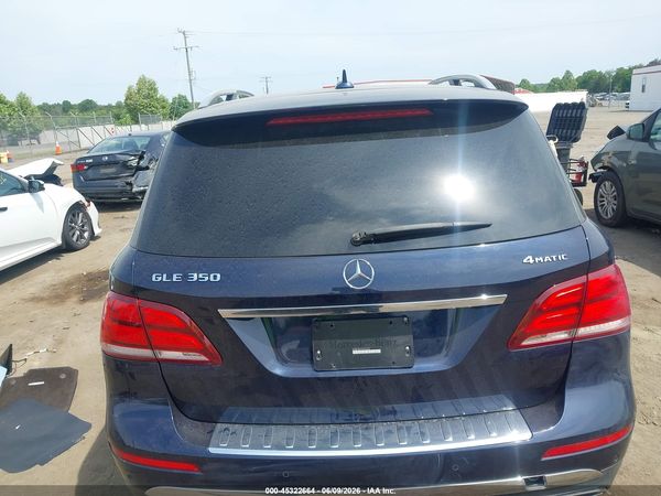 2017 MERCEDES-BENZ GLE 350 4MATIC