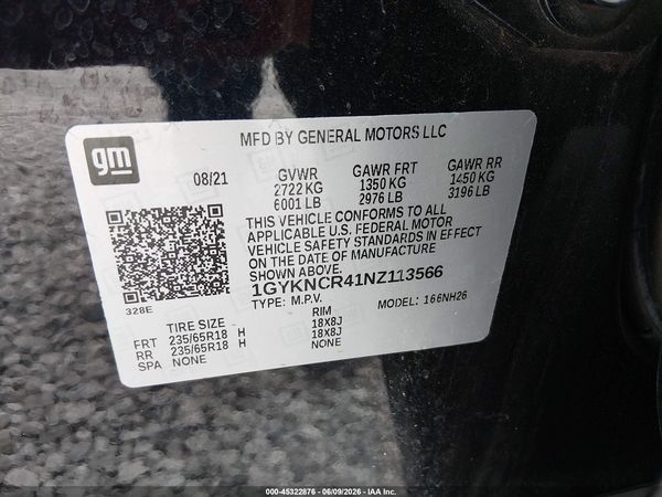 2022 CADILLAC XT5 FWD PREMIUM LUXURY