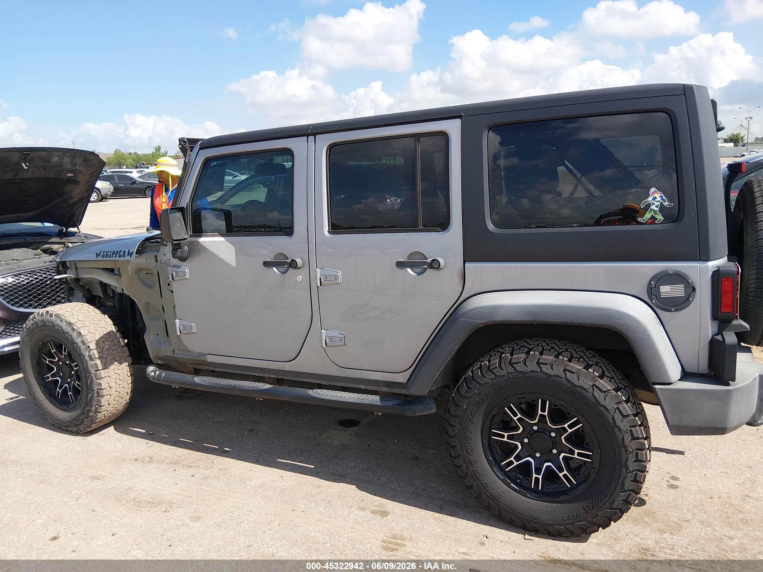 2016 JEEP WRANGLER UNLIMITED SPORT