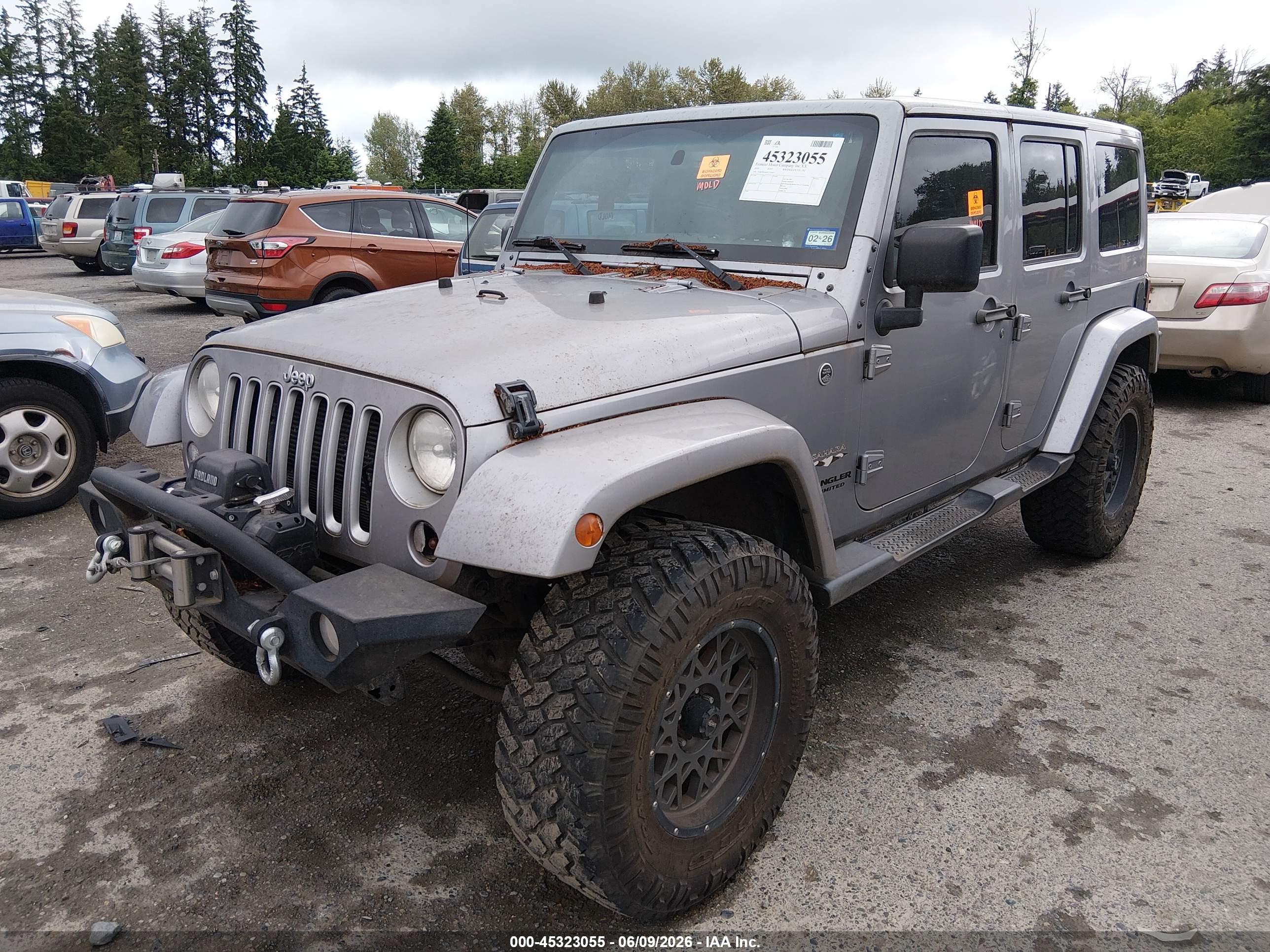 2016 JEEP WRANGLER UNLIMITED SAHARA