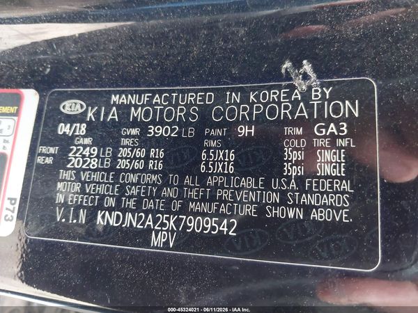 2019 KIA SOUL Base
