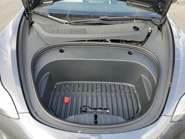 2022 TESLA MODEL 3 — Engine bay