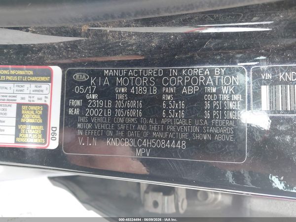2017 KIA NIRO LX