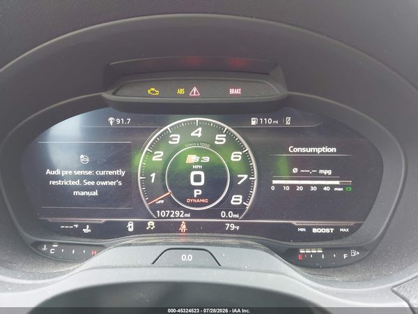 2018 AUDI S3