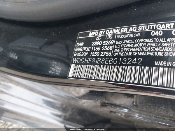 2014 MERCEDES-BENZ E 350 4MATIC