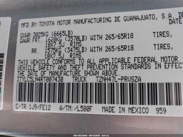 2024 TOYOTA TACOMA HYBRID TRD SPORT 4WD