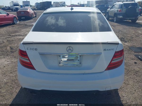 2013 MERCEDES-BENZ C 300 SPORT 4MATIC