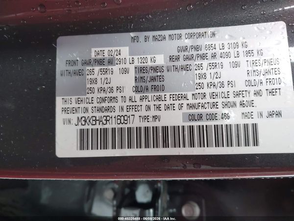 2024 MAZDA CX-90 PHEV PREFERRED