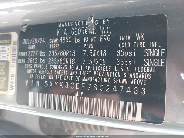 2025 KIA SPORTAGE EX
