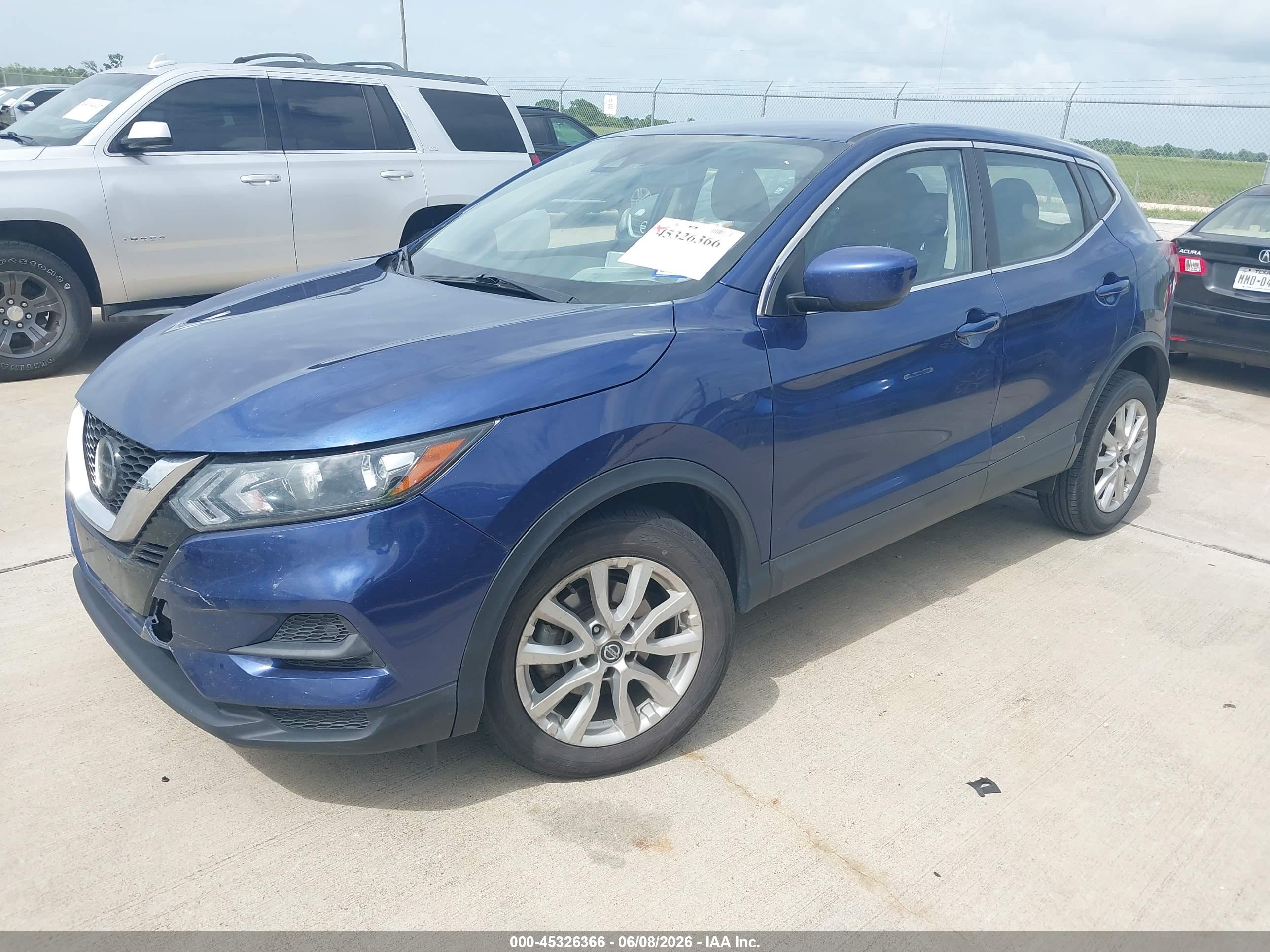 2022 NISSAN ROGUE SPORT S FWD XTRONIC CVT — I2
