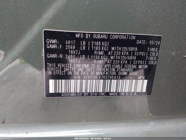 2024 SUBARU CROSSTREK LIMITED