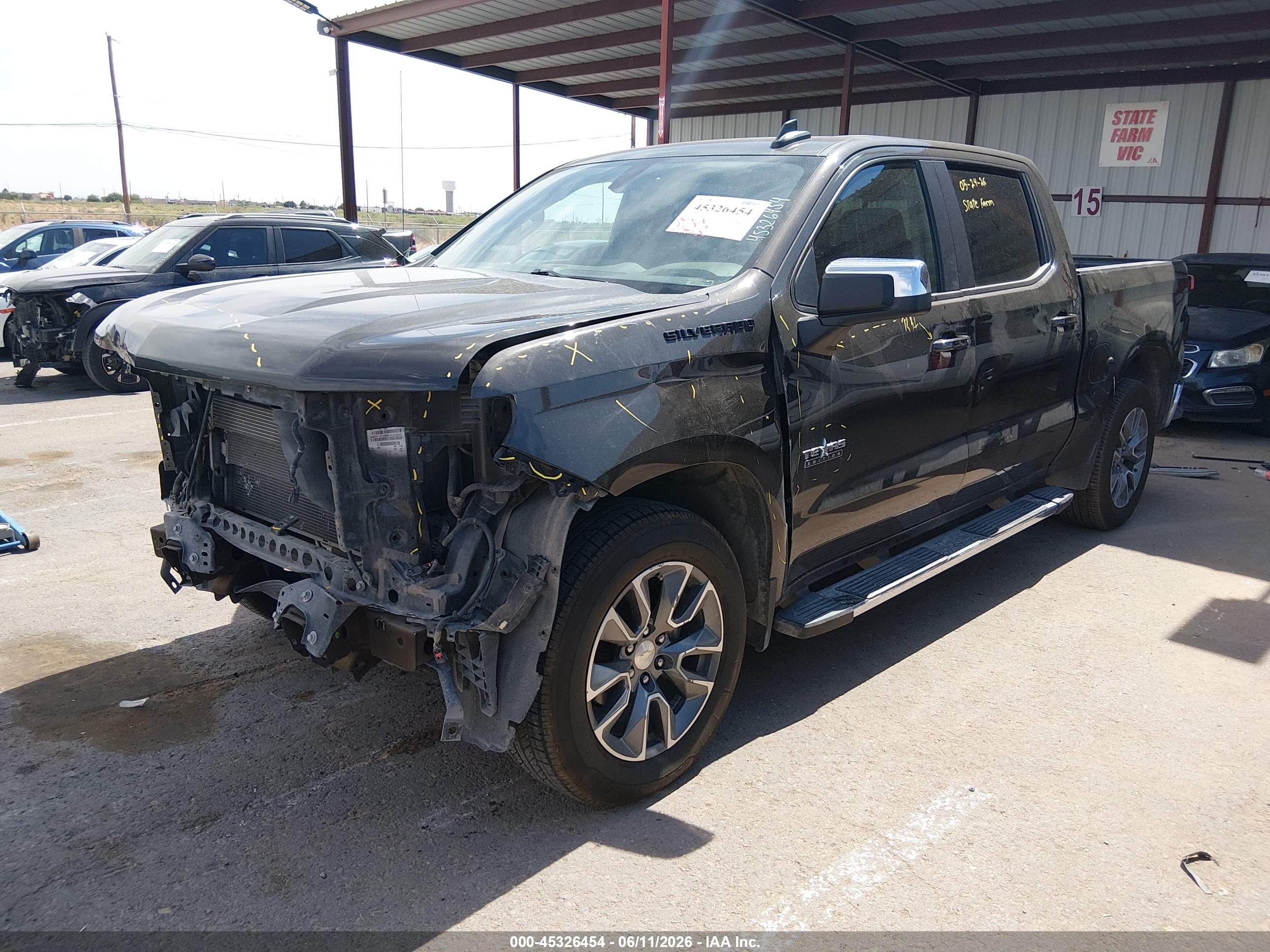 2021 CHEVROLET SILVERADO 1500 2WD  SHORT BED LT — I2