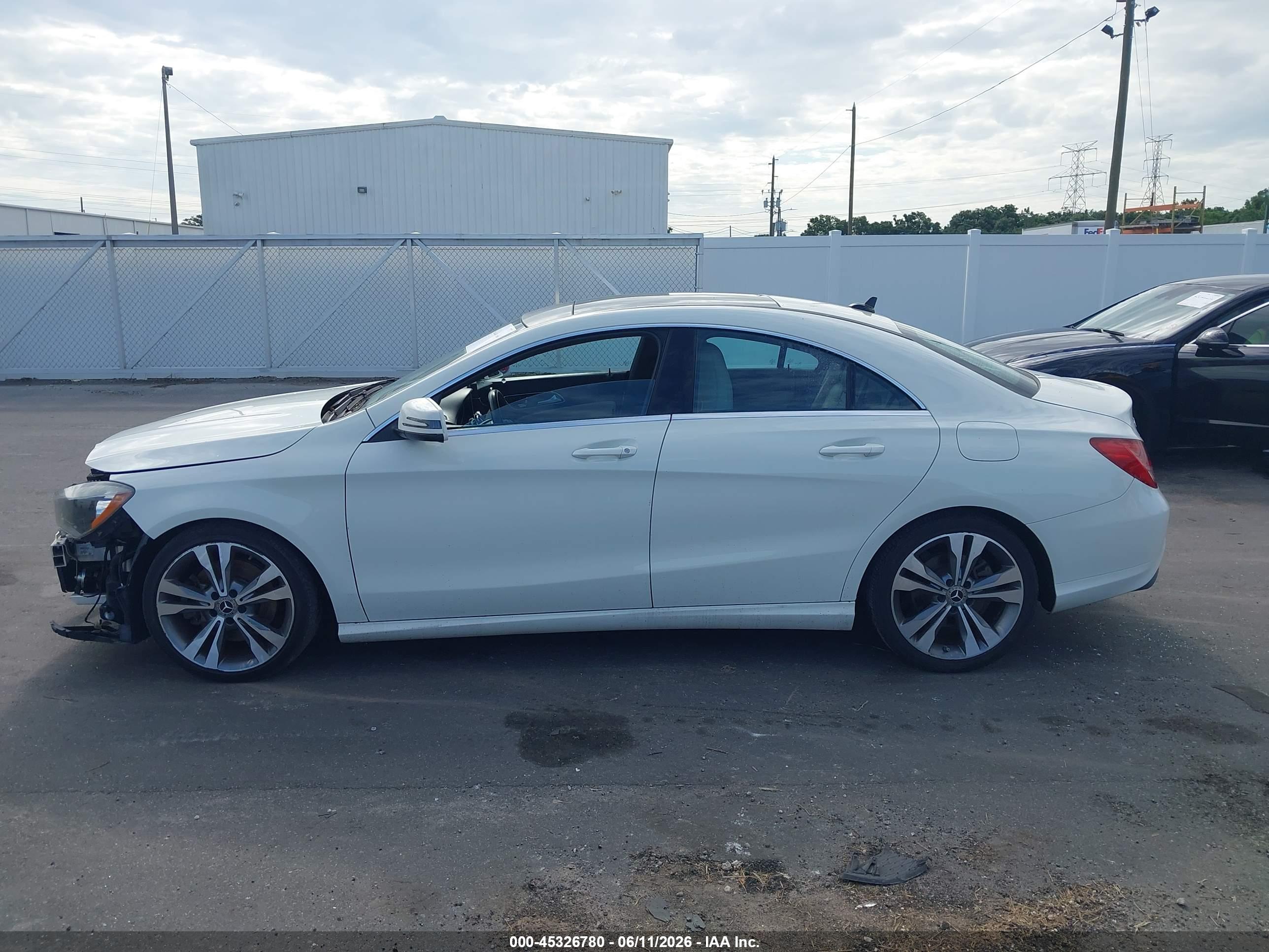 2018 MERCEDES-BENZ CLA 250 CLA250