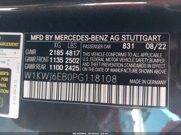 2023 MERCEDES-BENZ AMG C 43 4MATIC